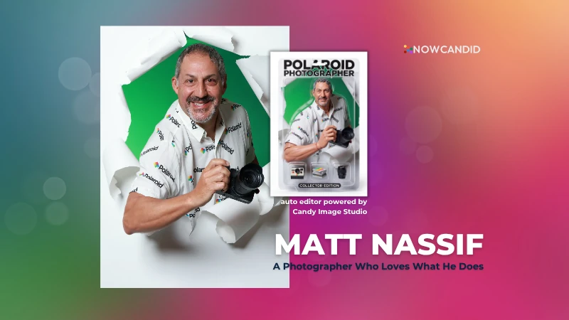 Matt Nassif of Joe Photo Tampa holding a camera, from his customer spotlight